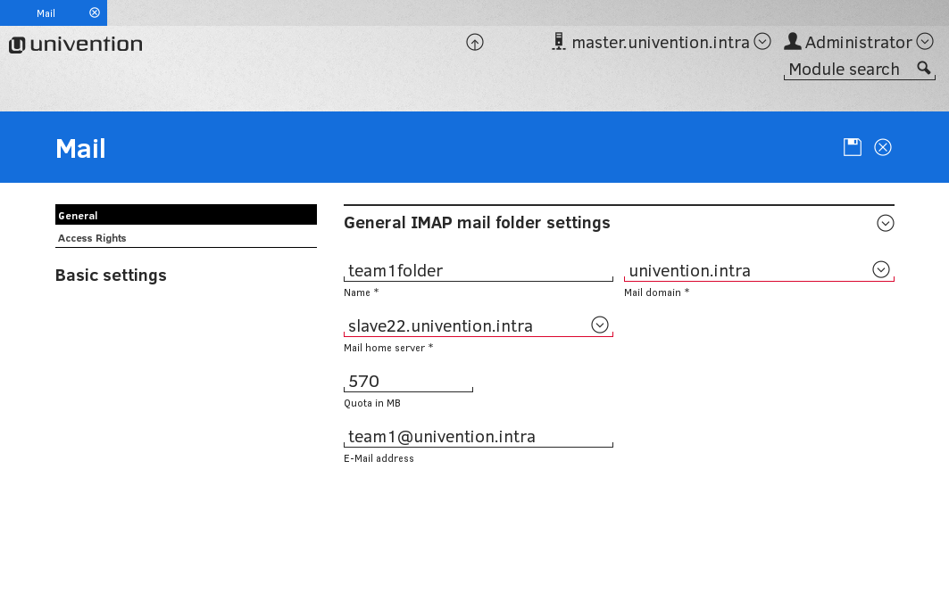 Dovecot Is The Default IMAP POP3 Mail Server In UCS Univention