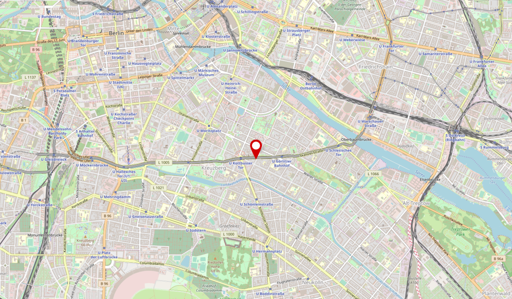 Open Streetmap Univention Berlin