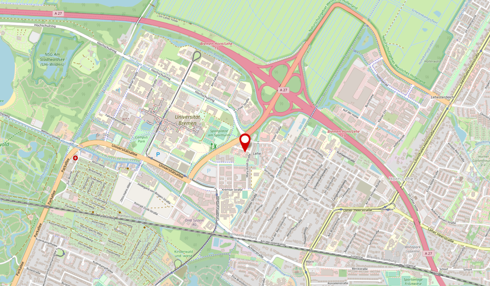 Open Streetmap Univention Bremen